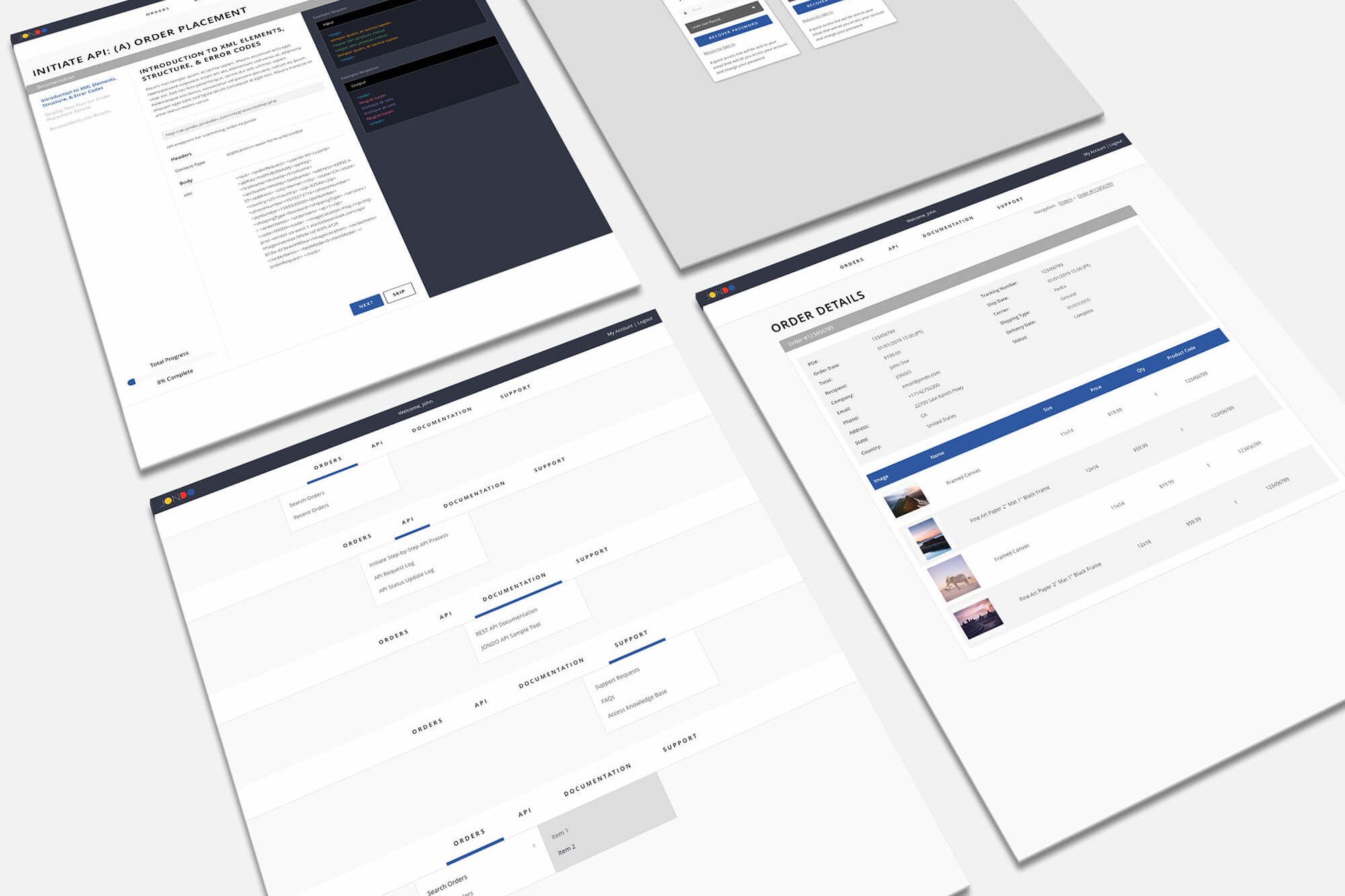 JONDO API Dashboard
